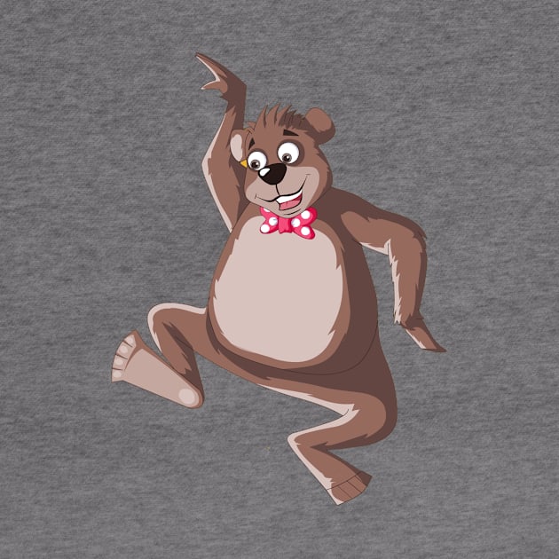 dancing bear by gettshirtdesign